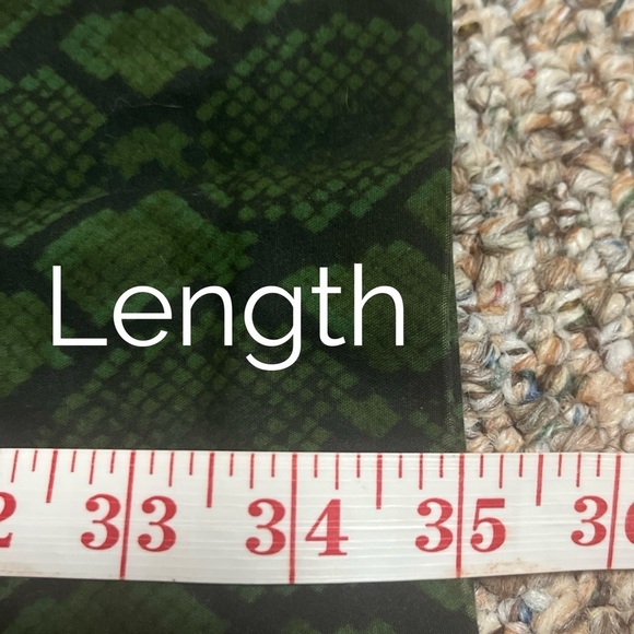 Michael Kors Green Snakeskin Pants Size 2 - Picture 5 of 9